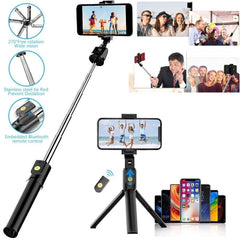3-in-1 Universal Selfe Sick Tripod Stand For Cell Phone With Bluetooth Remote