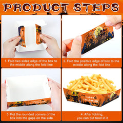 72 Pcs Halloween Party Supplies