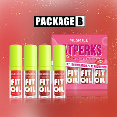 MLSMILE 4PCS Lip Gloss Lipstick Set Shiny Moisturizing Non Sticky Wear  Nude Glam Colors  Everyday To Party Makeup Plumping High Shine Finish Compact Glossy Lip Gloss