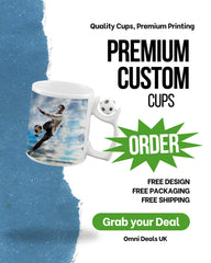 Custom Football Mug Personalized Soccer Cup With Photo And Team Logo Gift For Fans