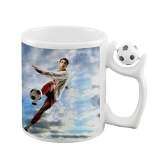 Custom Football Mug Personalized Soccer Cup With Photo And Team Logo Gift For Fans