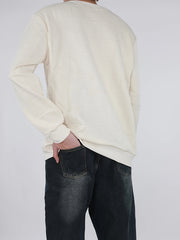 Export Quality English European And American Sizes Jacquard Round Neck Hoodie For Men And Women