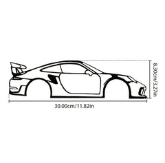 Race Car Metal Wall Art - High-Speed Kids Room Decor For Nursery Boys Bedroom