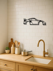 Race Car Metal Wall Art - High-Speed Kids Room Decor For Nursery Boys Bedroom