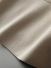 2025 New European And American Fashion Simple Women's Single Breasted High Texture Short Top