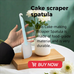 Kitchen Essentials - Oversized Silicone Oil Spatula For Baking And Cooking